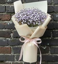 Букет цветов из:  Гипсофила в Караваево Костромской области