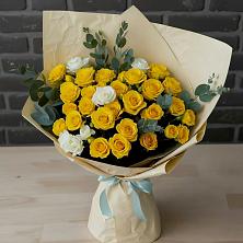 Букет цветов из:  Розы в Караваево Костромской области