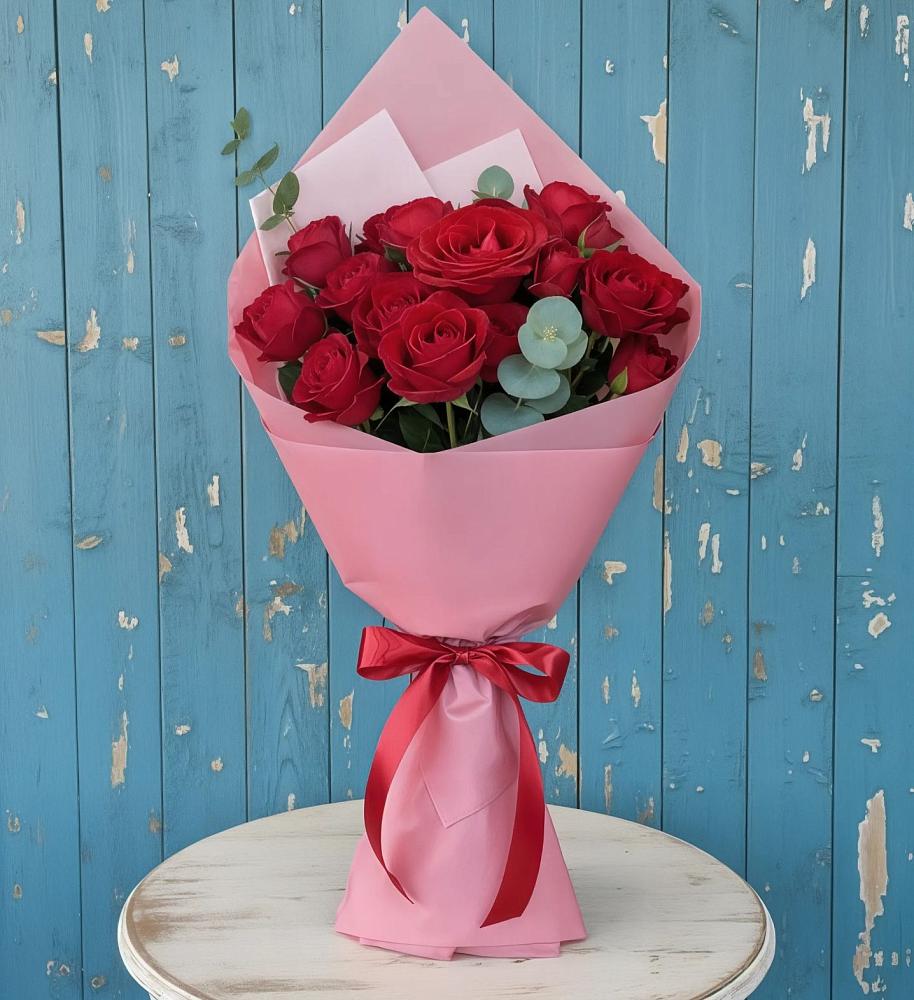 Букет цветов из: Розы в Караваево Костромской области