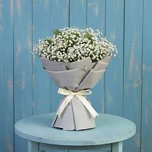 Букет цветов из:  Гипсофила в Караваево Костромской области