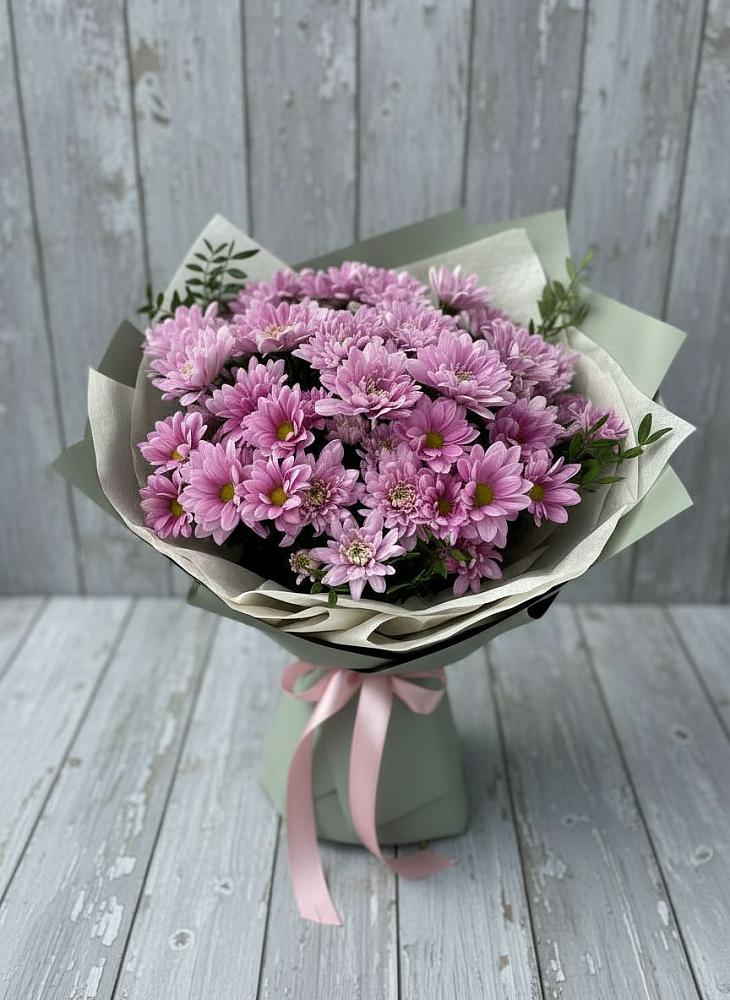 Букет цветов из: Хризантемы в Караваево Костромской области