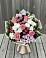 Букет цветов из: Альстромерии, Гвоздики, Розы и Хризантемы в Караваево Костромской области