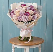 Букет цветов из:  Розы в Караваево Костромской области