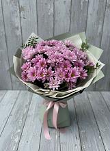 Букет цветов из:  Хризантемы в Караваево Костромской области