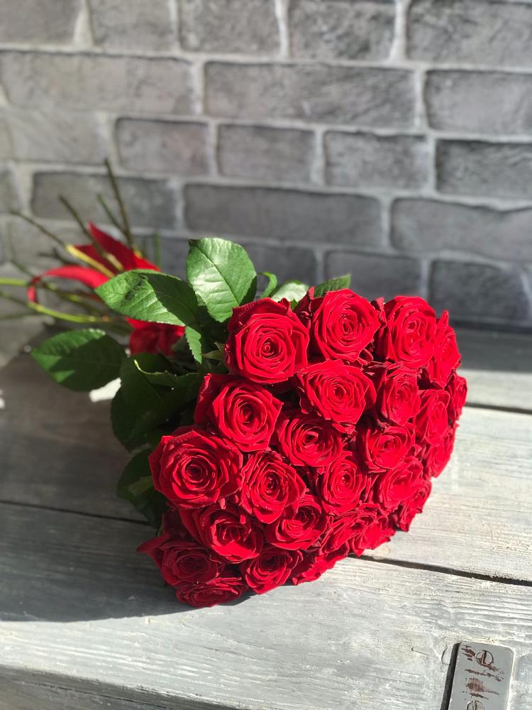 Букет Красные розы Фридом в Караваево Костромской области