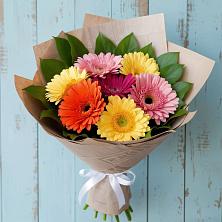 Букет цветов из:  Герберы в Караваево Костромской области