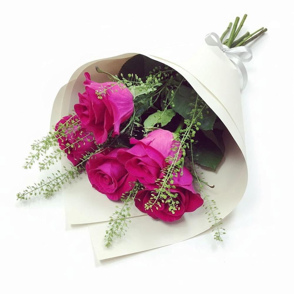 Букет цветов из: Розы в Караваево Костромской области