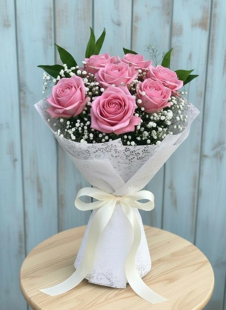 Букет цветов из: Розы в Караваево Костромской области