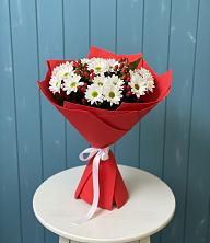 Букет цветов из:  Хризантемы в Караваево Костромской области