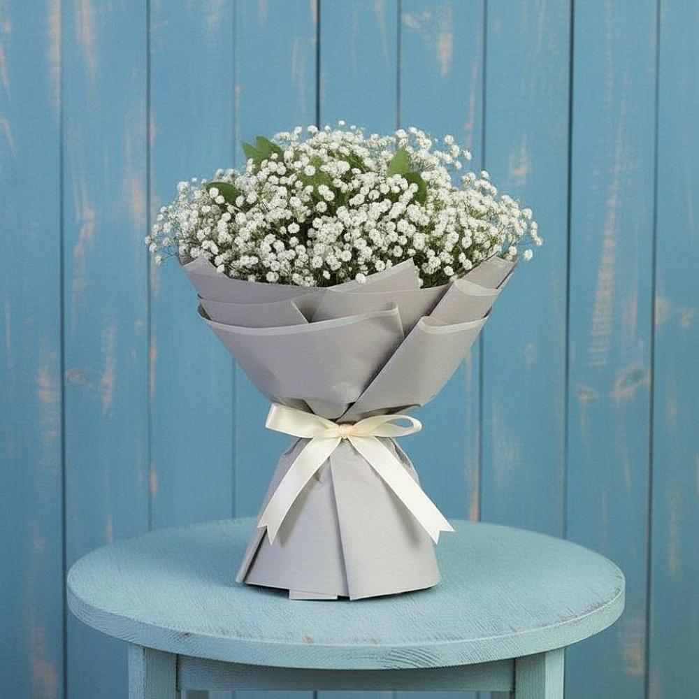 Букет цветов из: Гипсофила в Караваево Костромской области