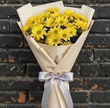 Букет цветов из:  Хризантемы в Караваево Костромской области