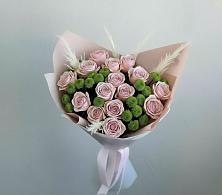 Букет цветов из:  Розы и Хризантемы в Караваево Костромской области