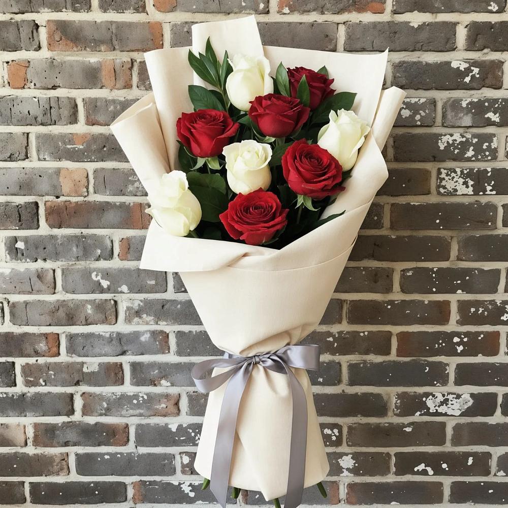 Букет цветов из: Розы в Караваево Костромской области