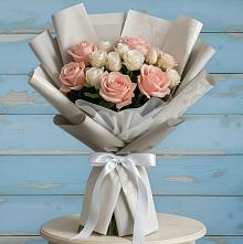 Букет цветов из:  Розы #REPLACE_PRED# Караваево Костромской области
