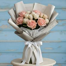 Букет цветов из:  Розы в Караваево Костромской области