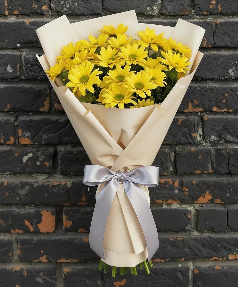 Букет цветов из: Хризантемы в Караваево Костромской области