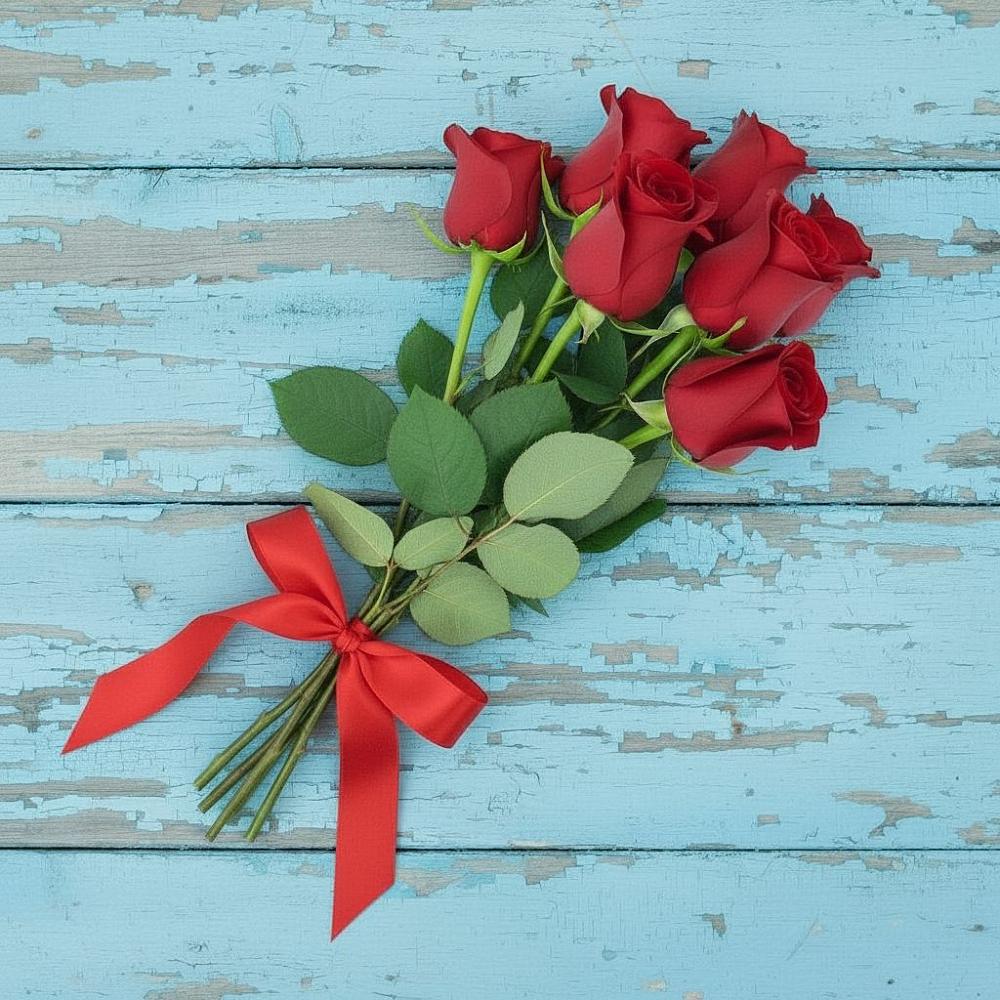 Букет Красные розы в Караваево Костромской области