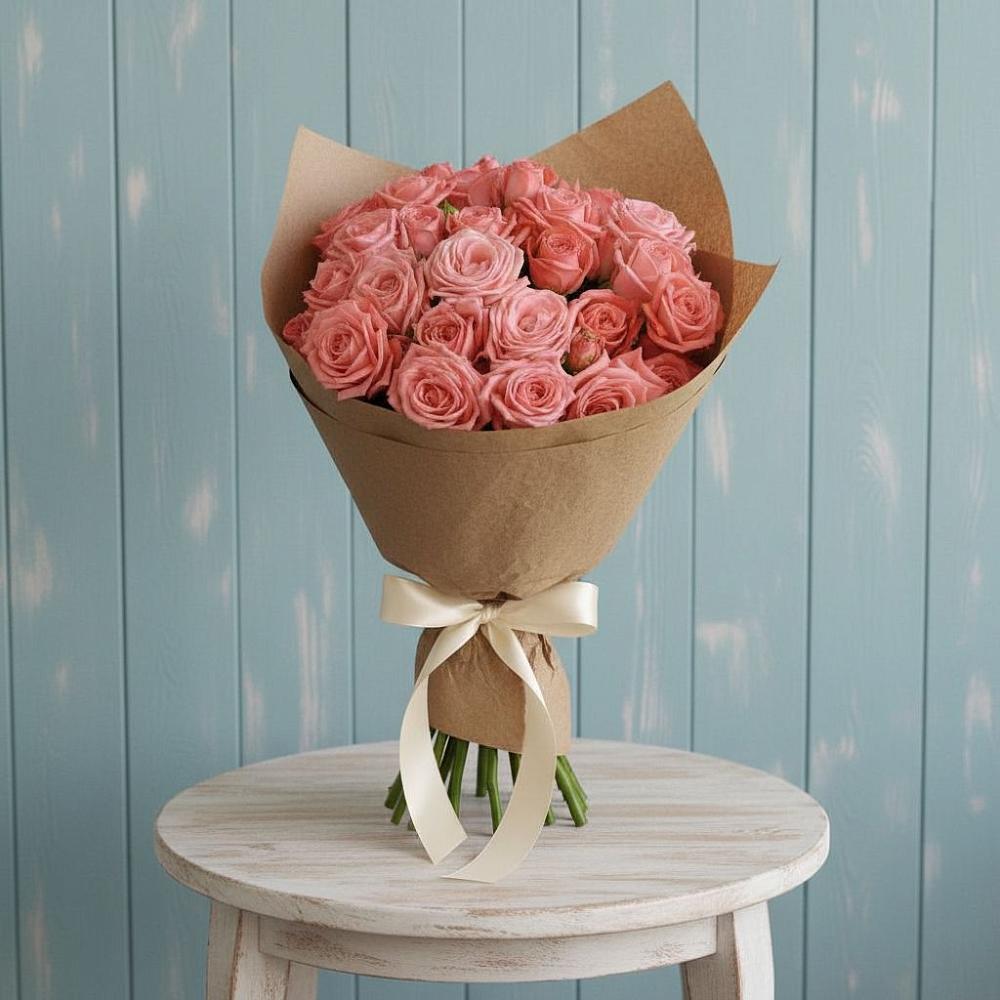 Букет цветов из: Розы в Караваево Костромской области