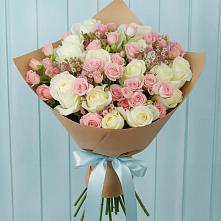 Букет цветов из:  Розы в Караваево Костромской области